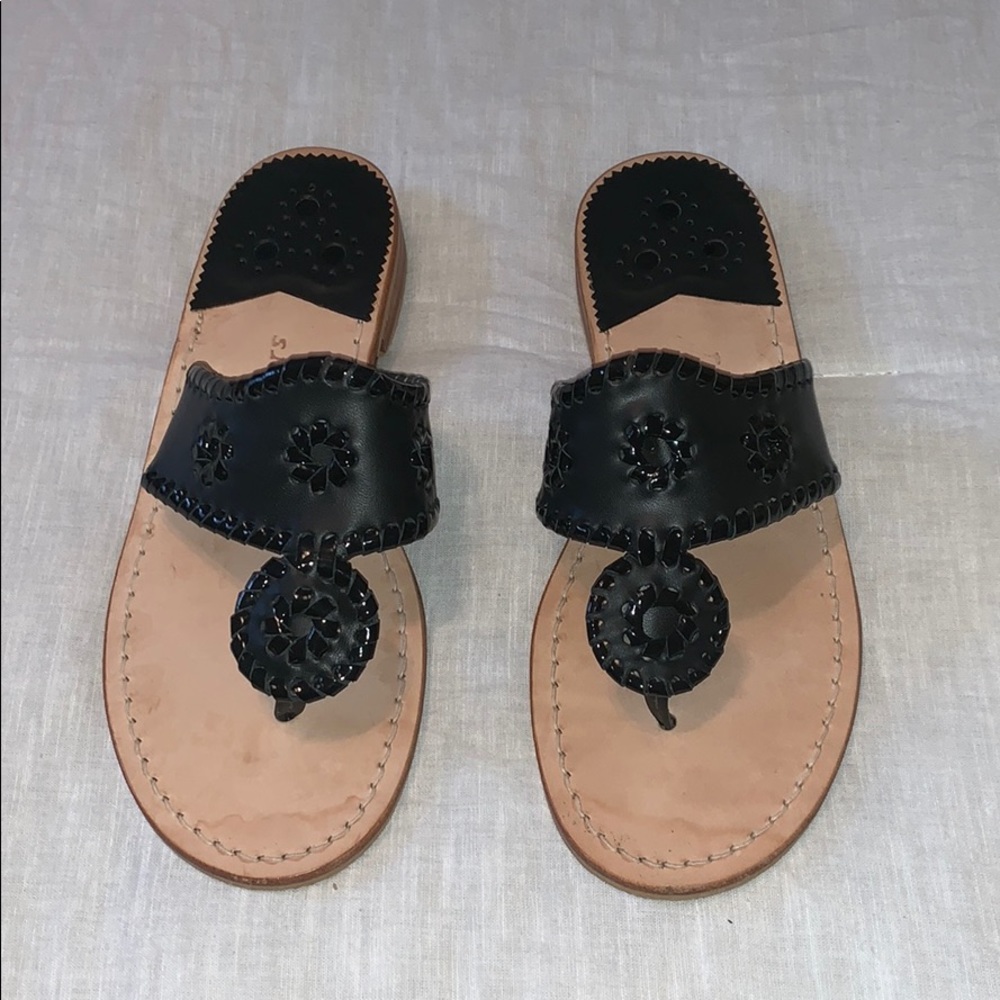 Black Jack Rogers sandals